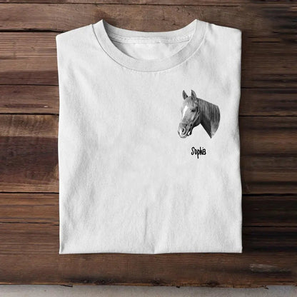 Personalized Upload Your Horse Photo Horse Lovers Gift