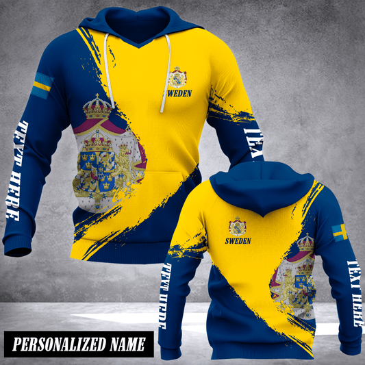 Sweden HOODIE Customize hoodie 3d printed fly