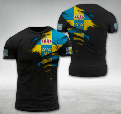 Sweden Flag Hoodie T-shirt trending