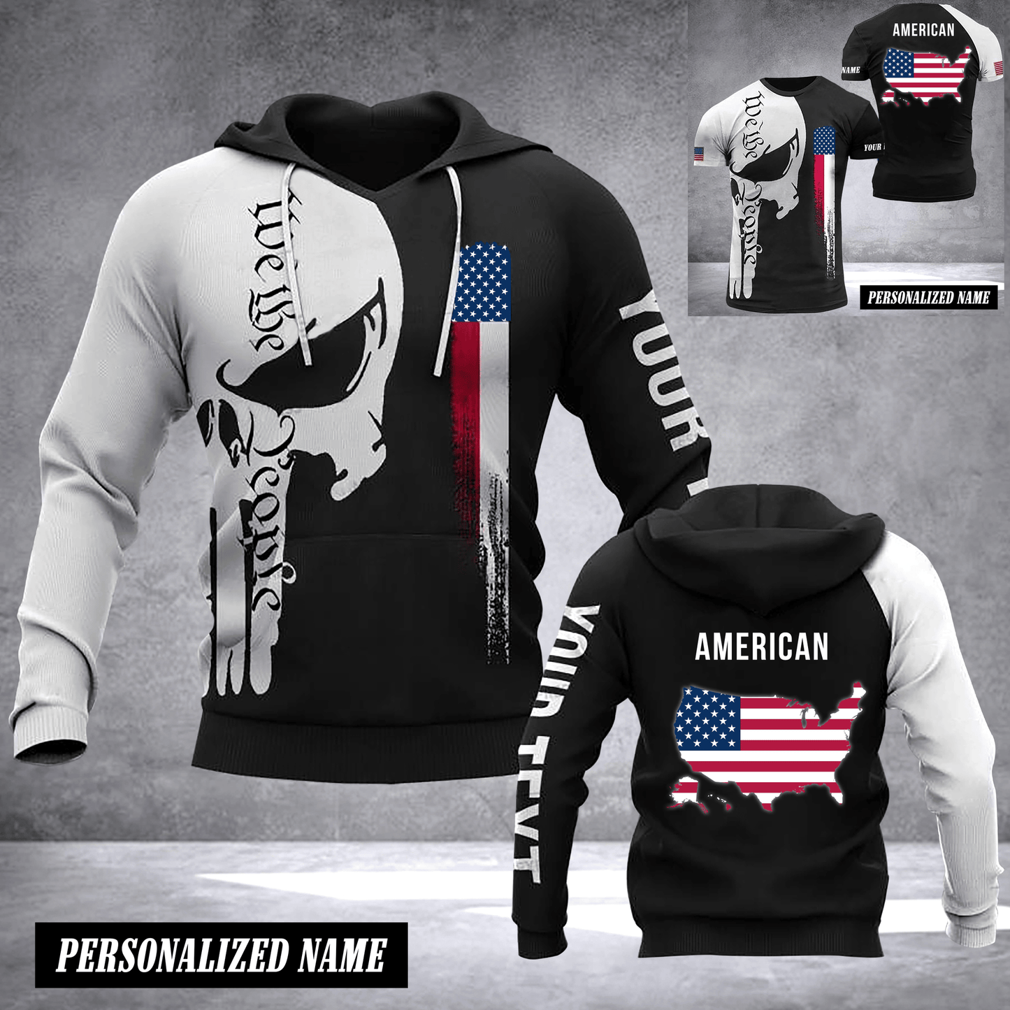 USA Hoodie CUSTOMIZE T-shirt trending