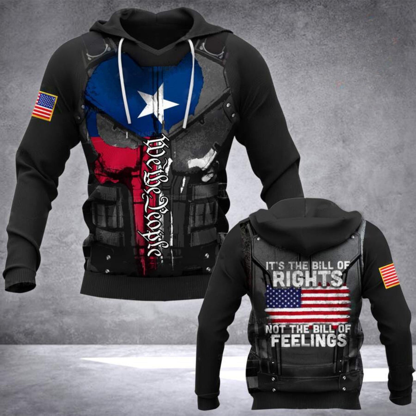 Texas HOODIE hoodie 3d printed right