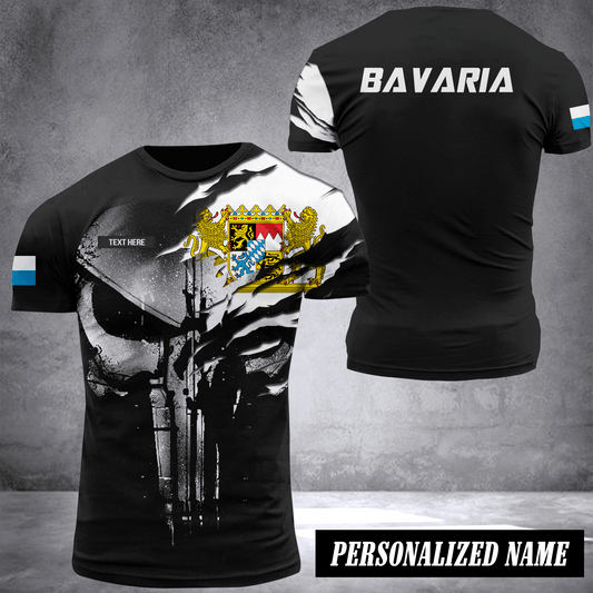 Bavaria pun flag customize T-shirt