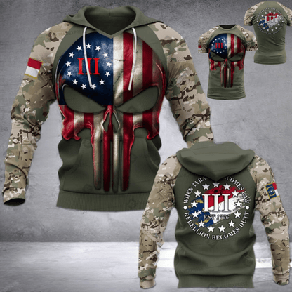 North Carolina HOODIE + T SHIRT 3D DUTY