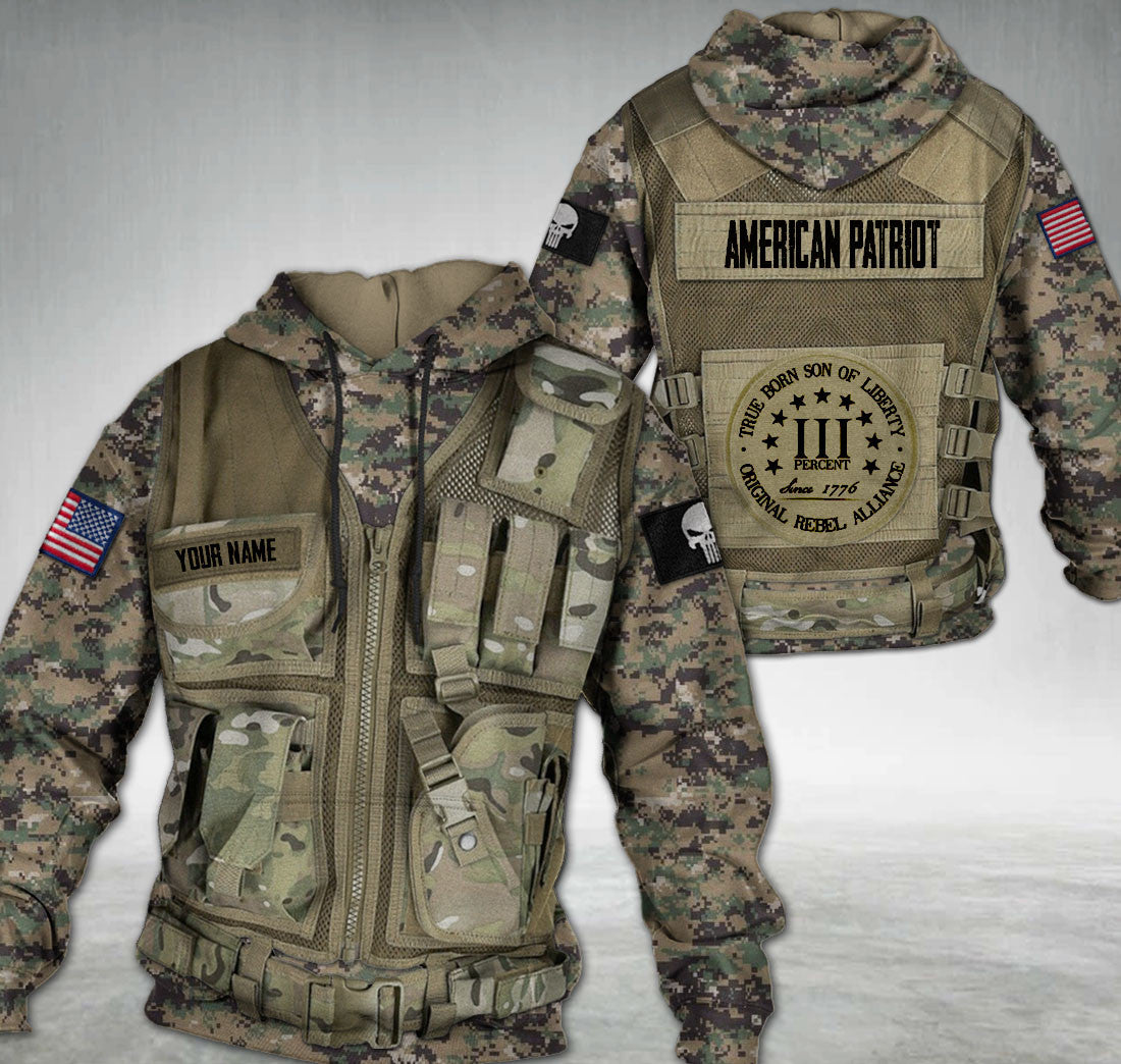USA Customize HOODIE hoodie 3d printed