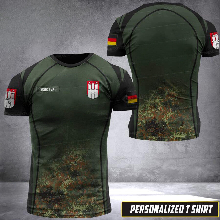 HAMBURG pun customize T-shirt 44