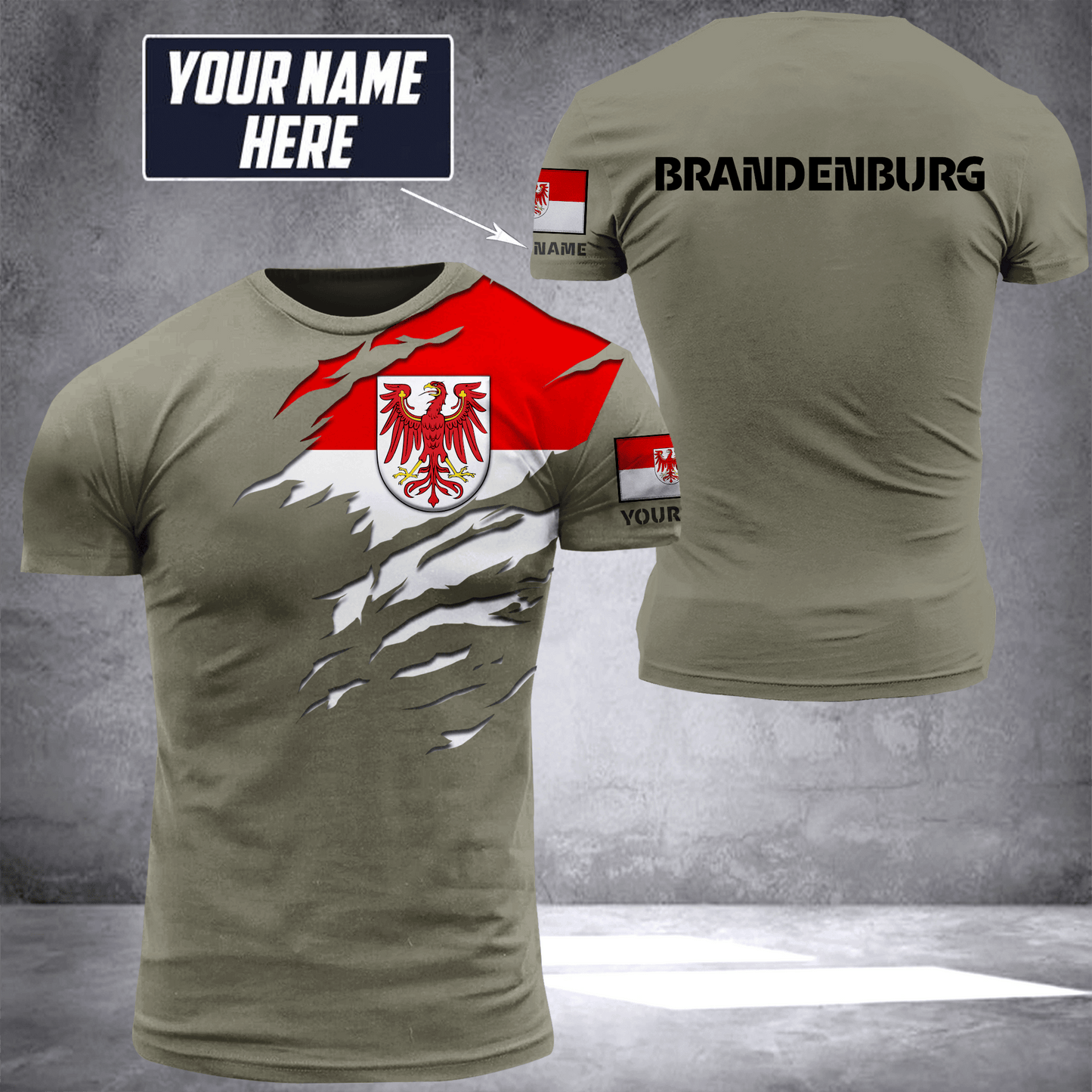 Brandenburg customize T-shirt ZA