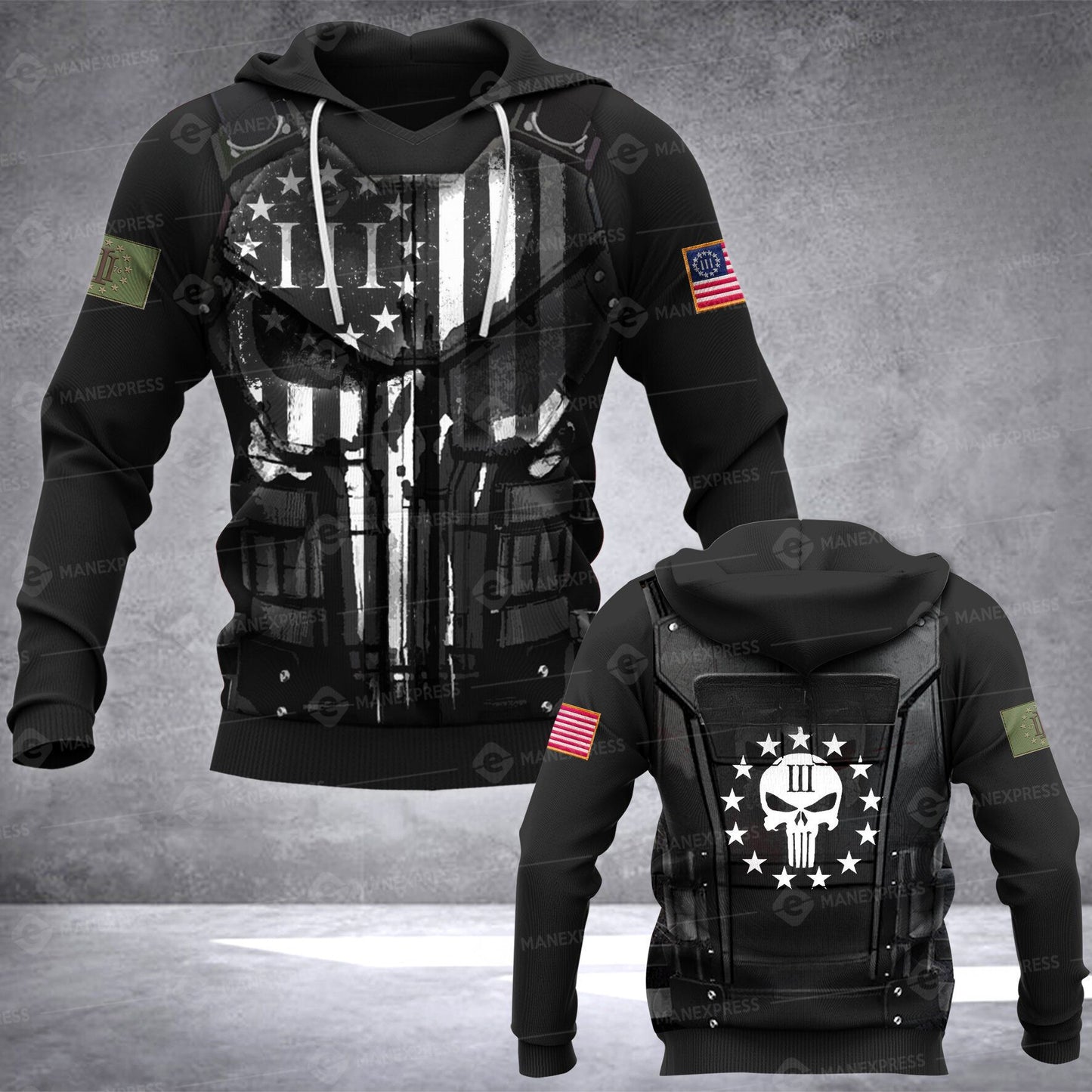 USA HOODIE hoodie 3d printed GAP2
