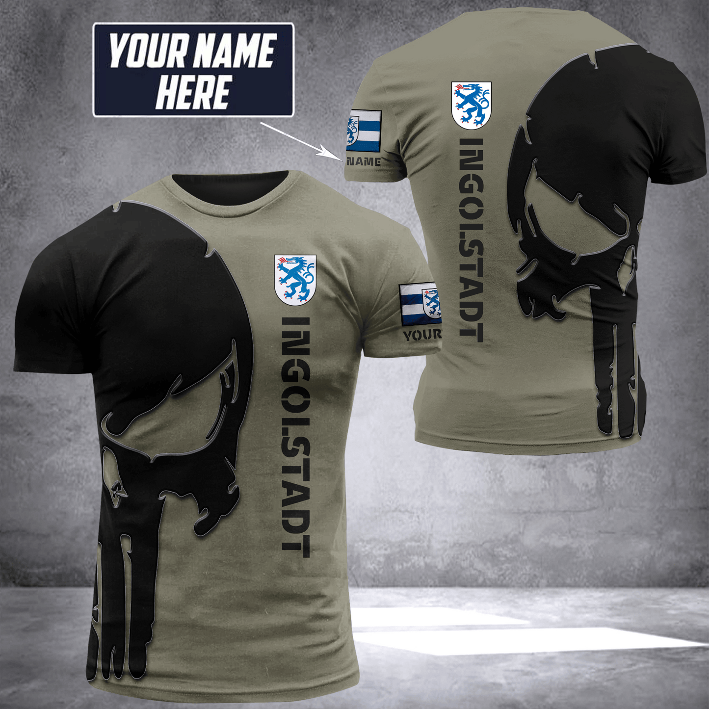 Ingolstadt pun customize T-shirt