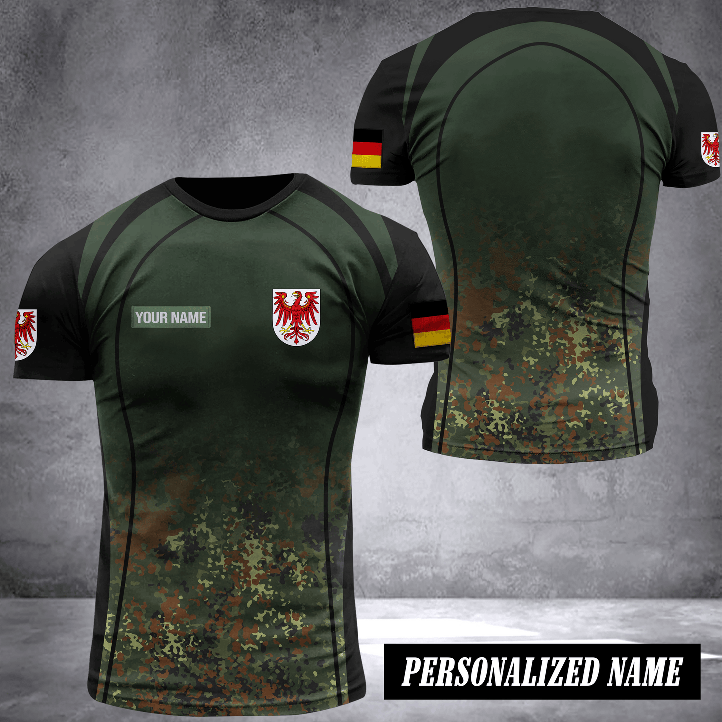 BRANDENBURG pun customize T-shirt 44