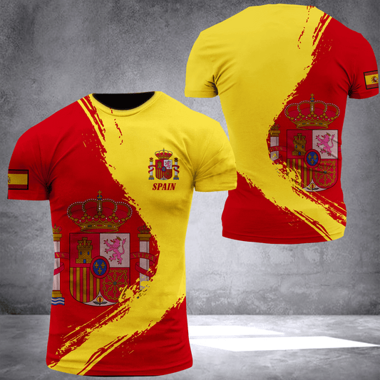 Spain customize T-shirt 245