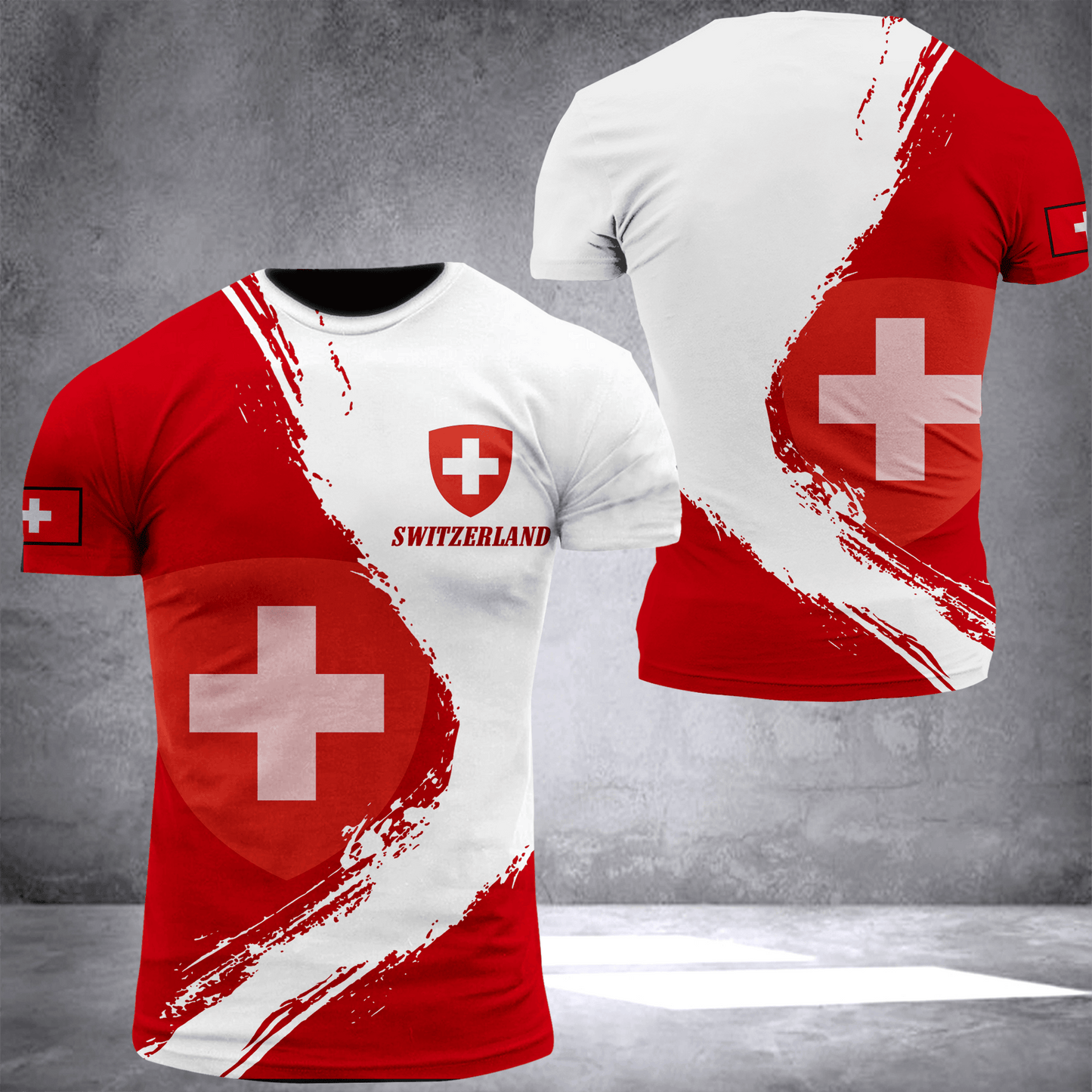 Switzerland customize T-shirt 245