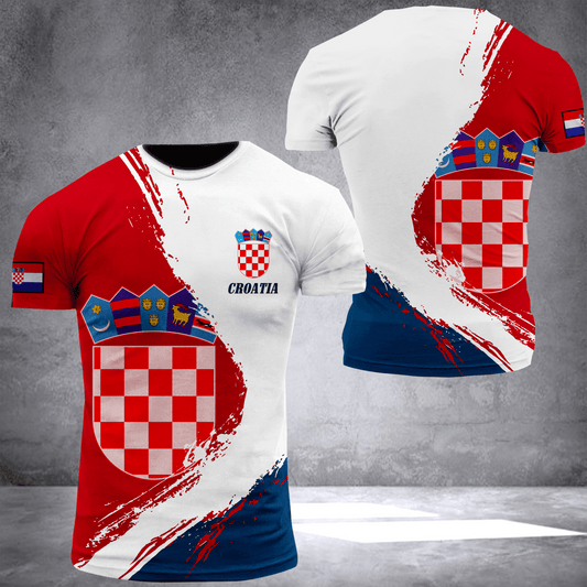 Croatia customize T-shirt 245