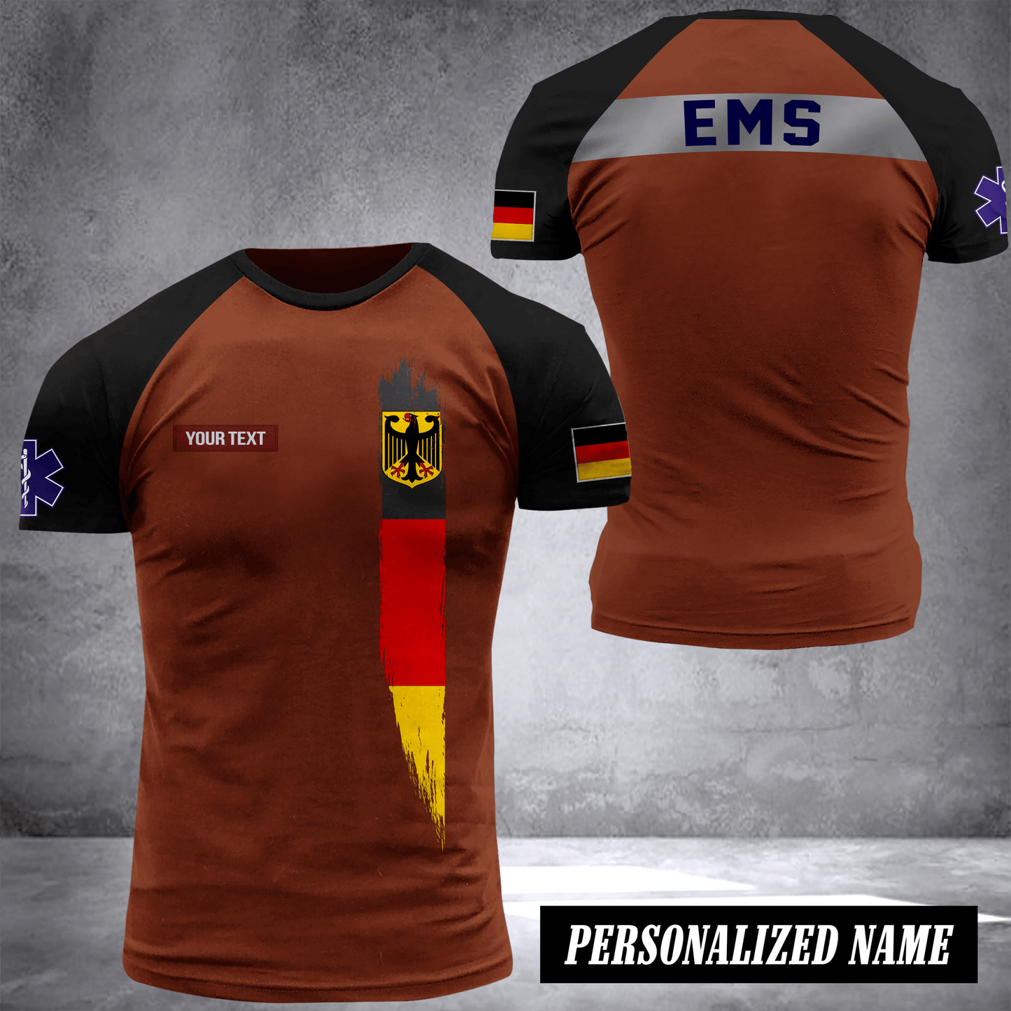 EMS Paramedic Germany customize T-shirt 245