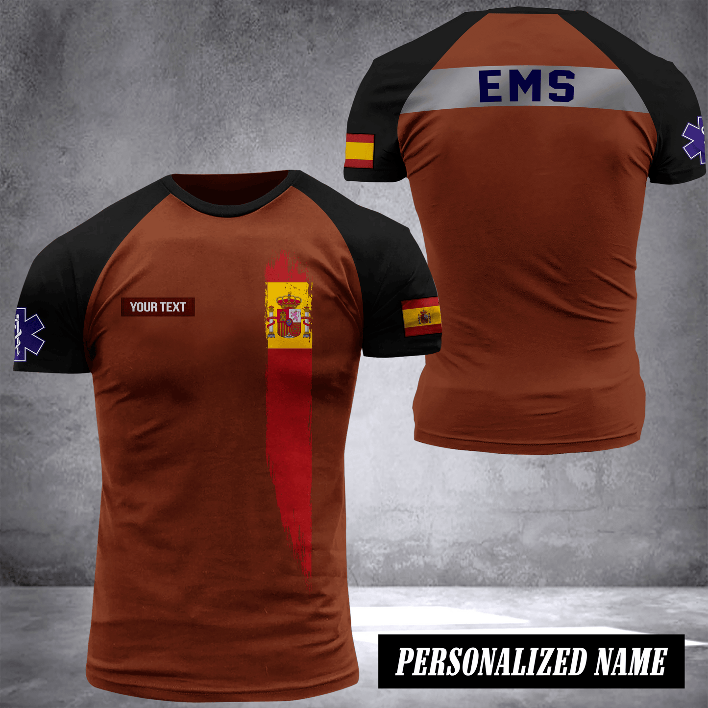 EMS Paramedic Spain customize T-shirt 245