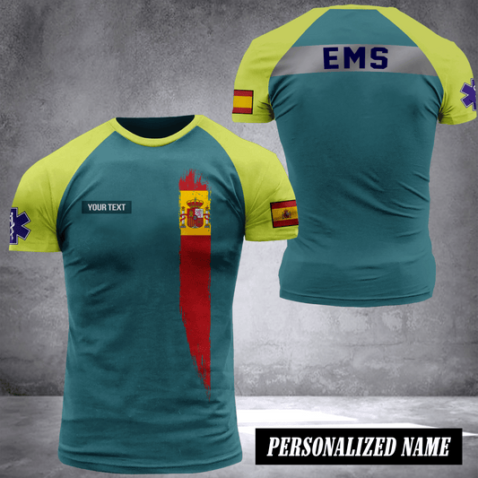 EMS Paramedic Spain customize T-shirt 245