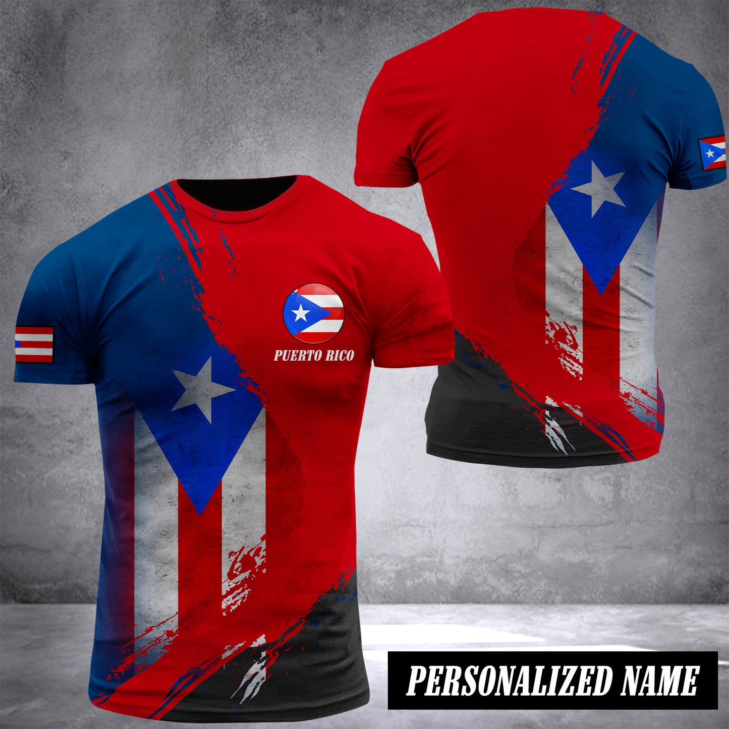 Puerto Rico customize T-shirt 245