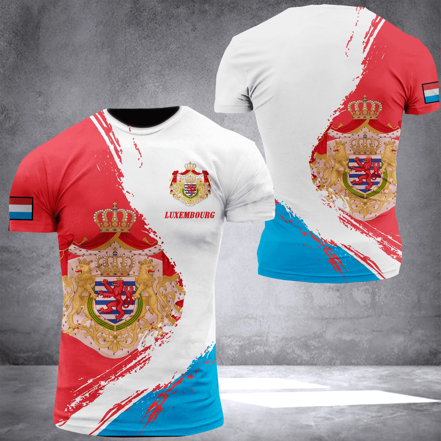 Luxembourg customize T-shirt 245