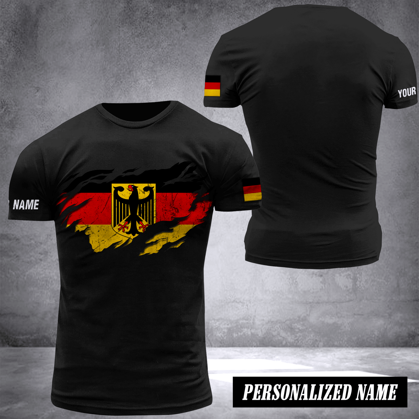 Germany flag custom T-shirt 2509