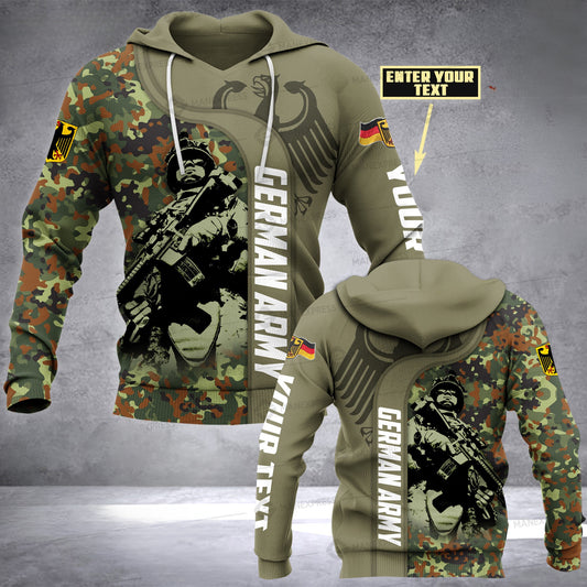 Germany soldier HOODIE hoodie customize 3d printed art 2