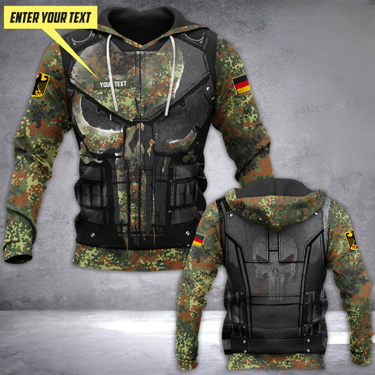 Germany soldier HOODIE hoodie customize 3d printed punfull