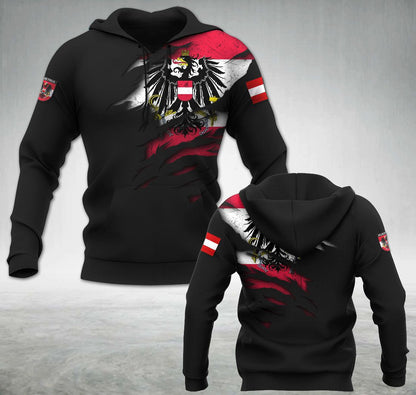 Austria Flag Hoodie T-shirt trending