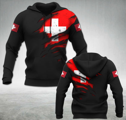 Switzerland Flag Hoodie T-shirt trending
