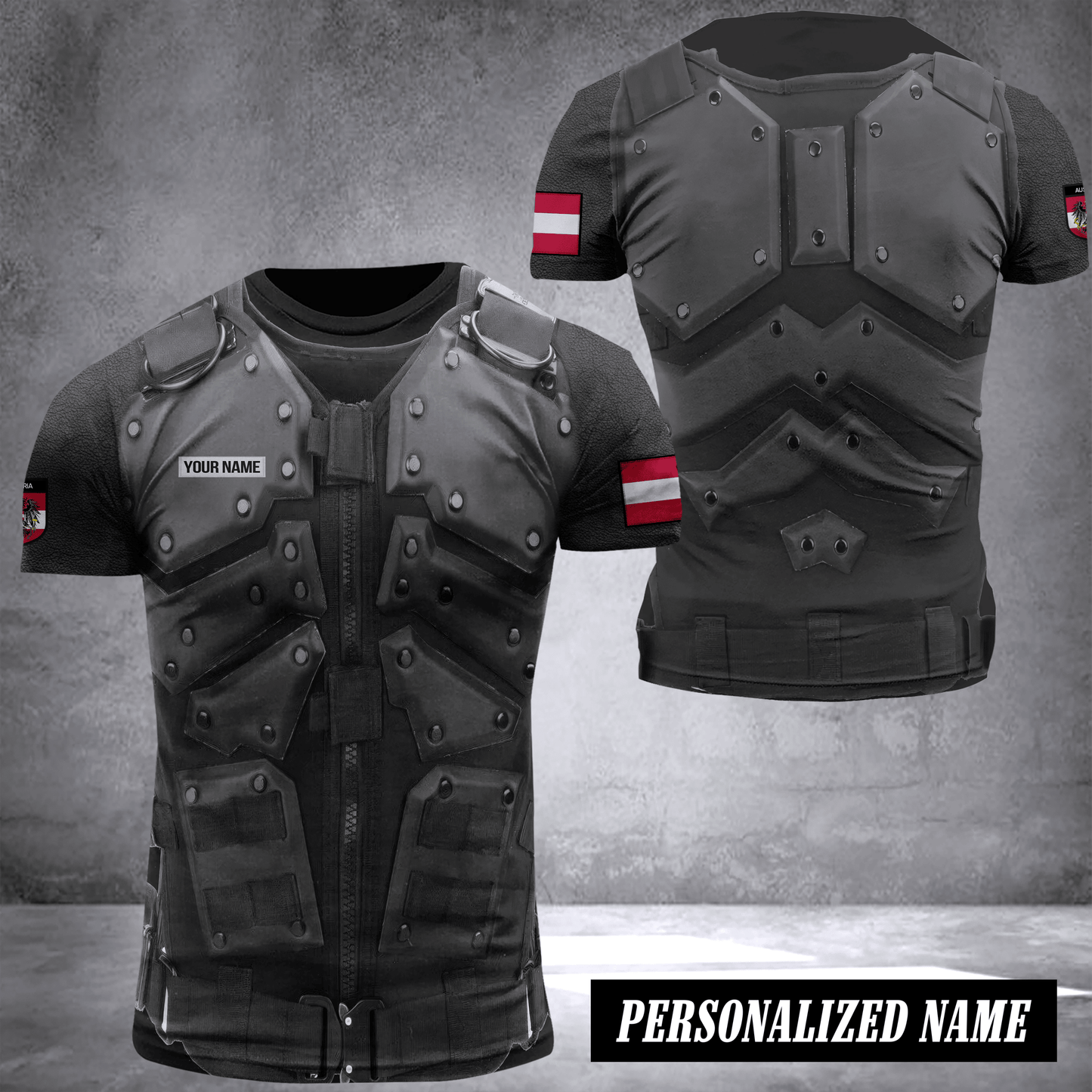 Austria tatical custom T-shirt 2509