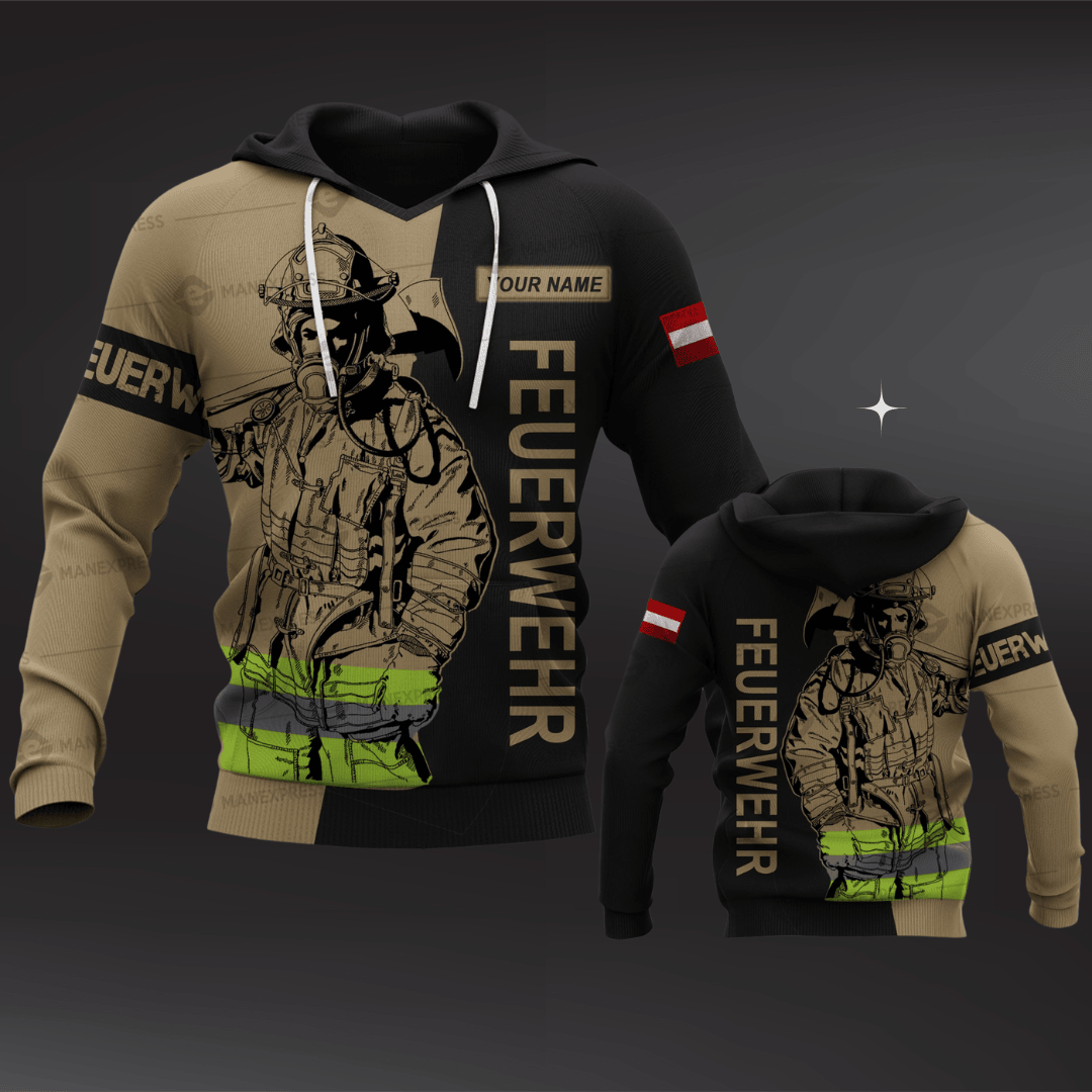 Firefighter Austria customize hoodie 245