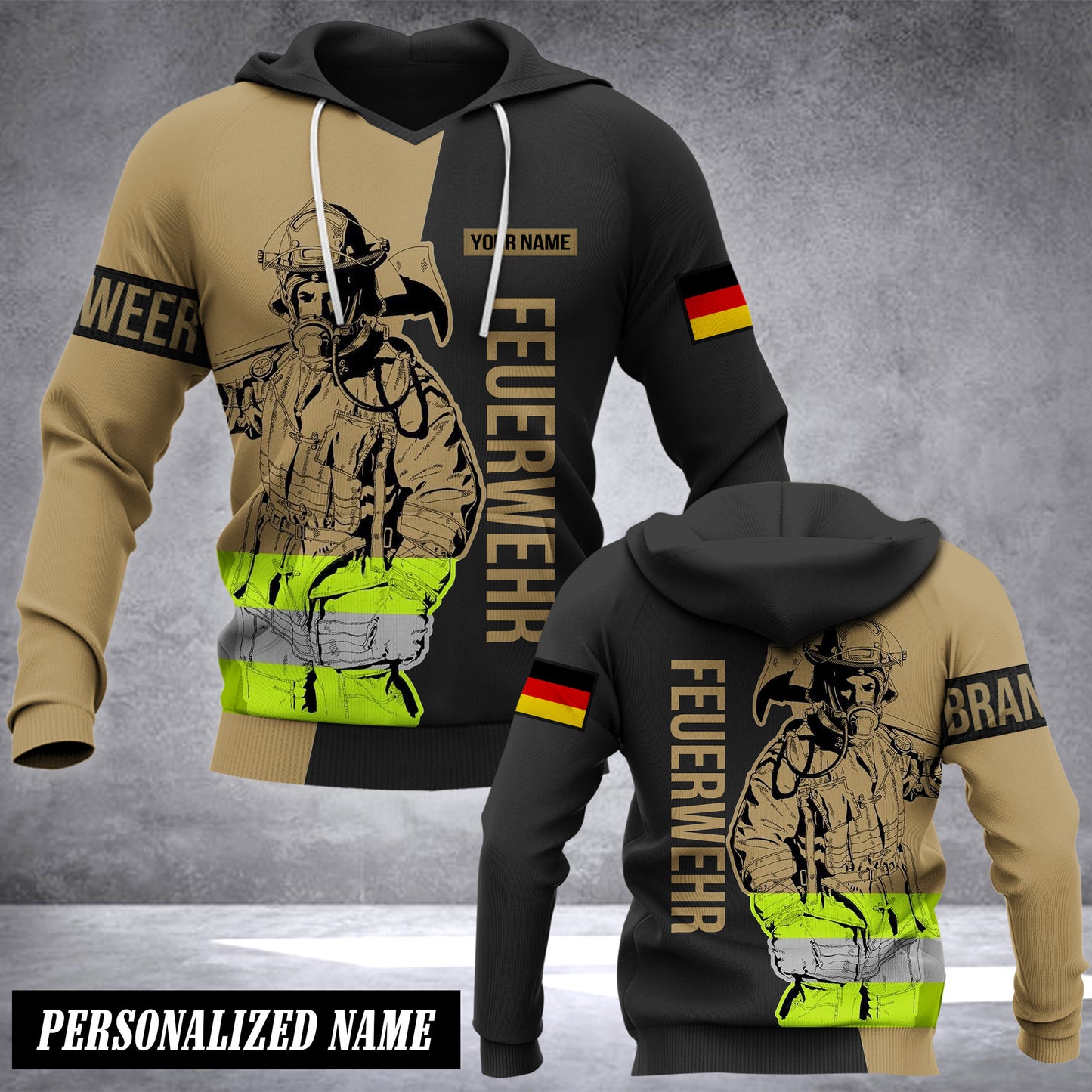 Firefighter Germany customize hoodie 245
