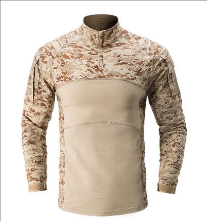 Military Tactical Clothing Camouflage Men Army Long Sleeve Soldiers Combat Airsoft Uniform Multicam Shirt