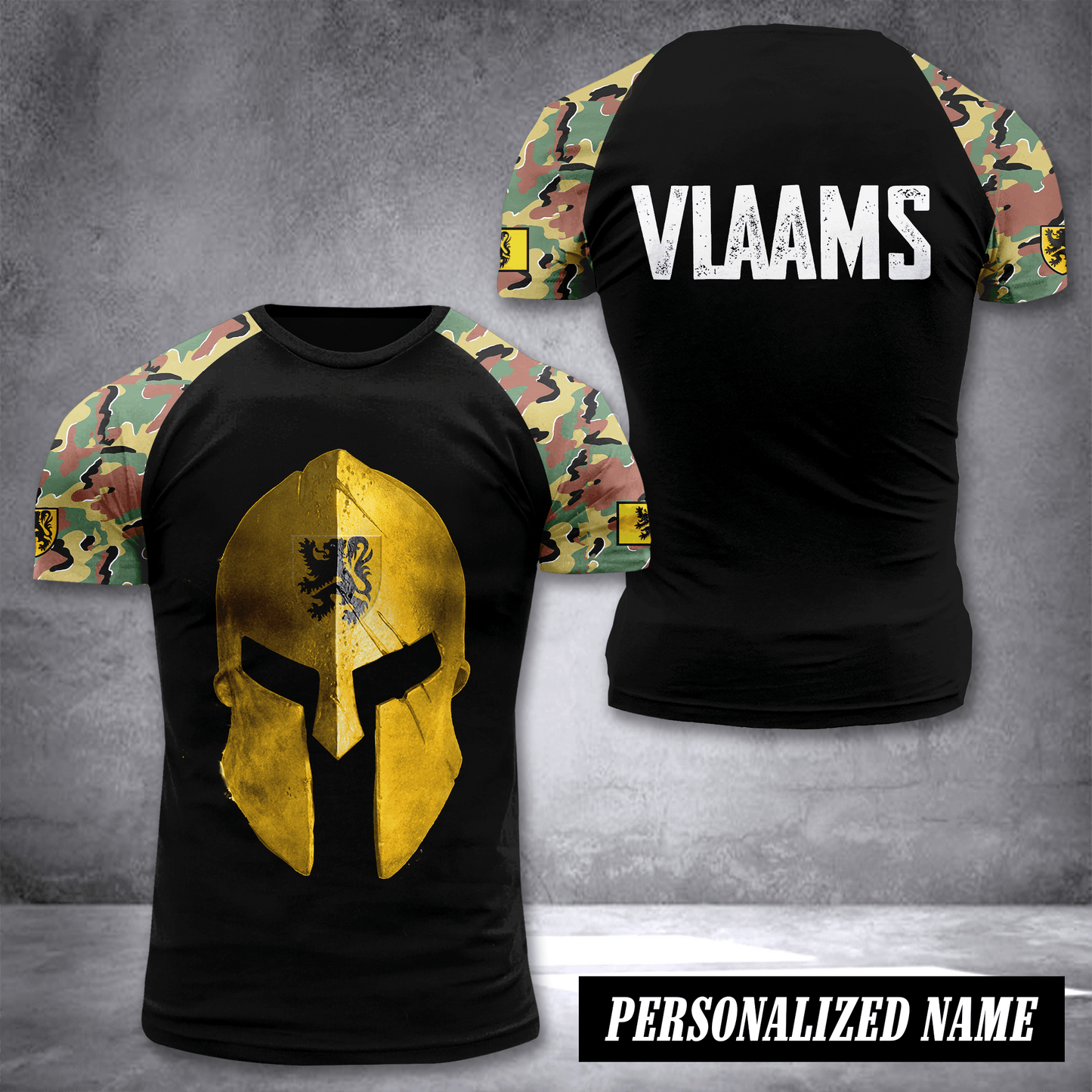 Flemish Belgium customize T-shirt 2410