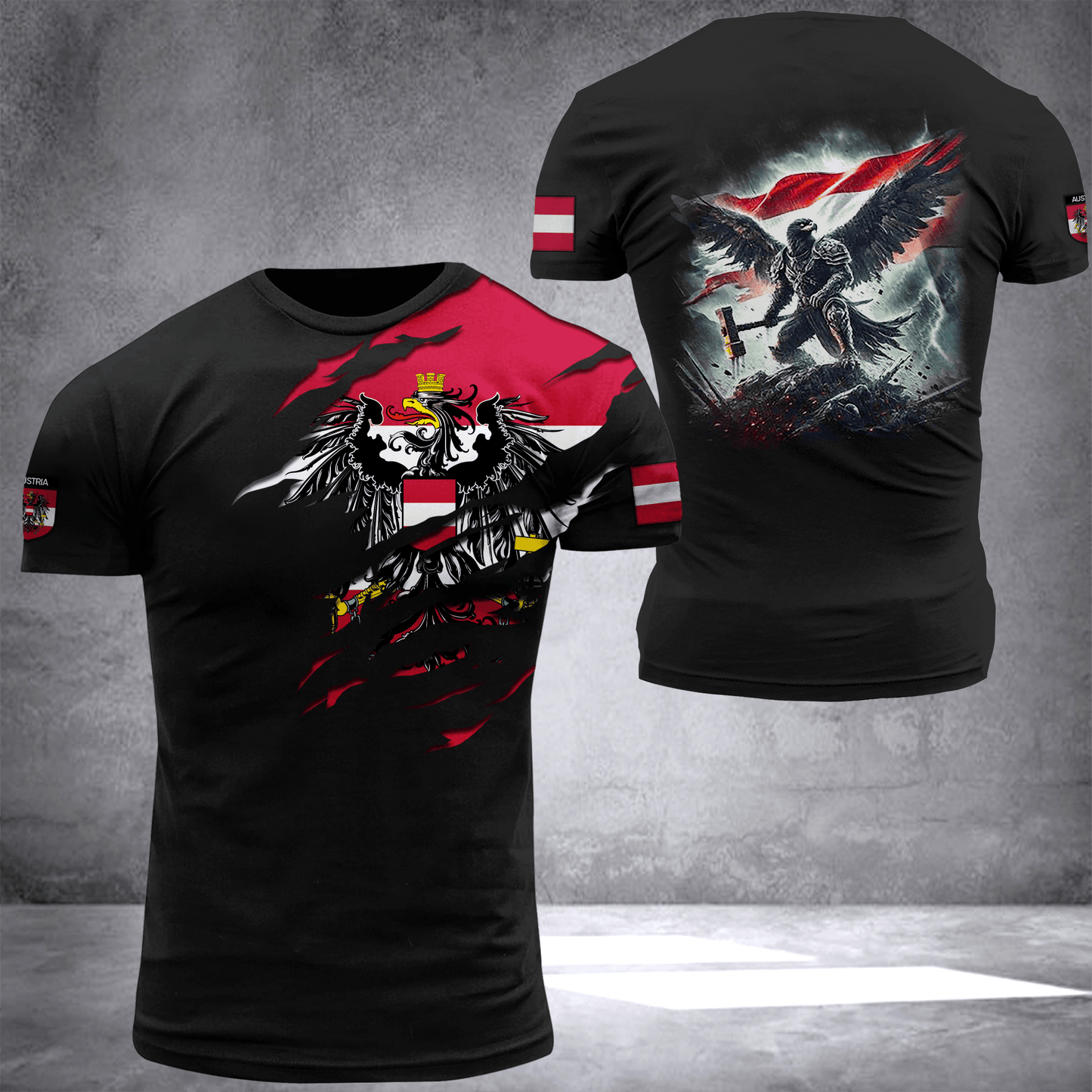 Austria camo lgo T-shirt 2509