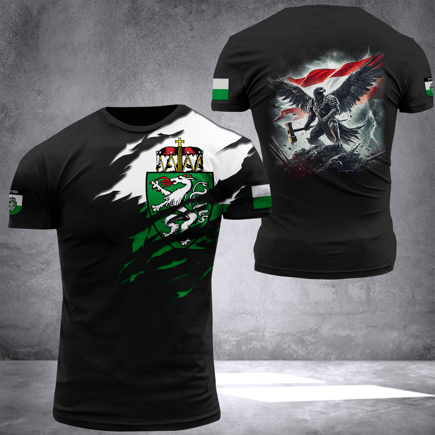Styria camo lgo T-shirt 2509