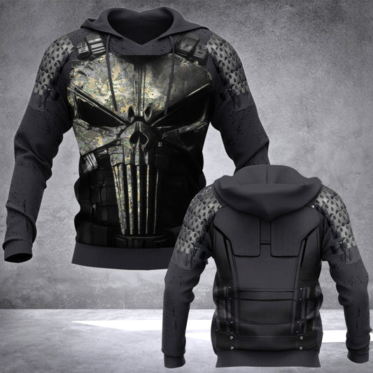Austria tatical vest pun hoodie 3d