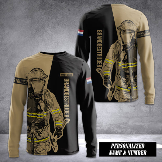 Firefighter Netherlands Sleeve T-shirt 245