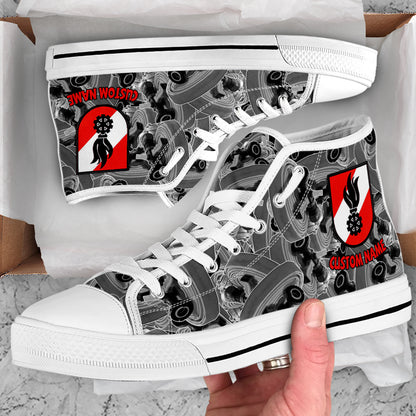 Austria Firefighter Customize High Top Shoes
