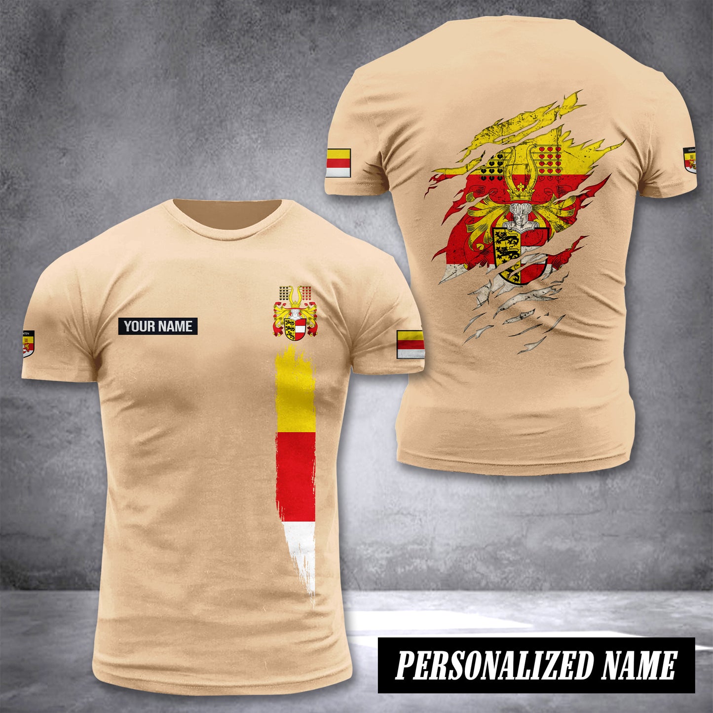 Kärnten customize T-shirt back
