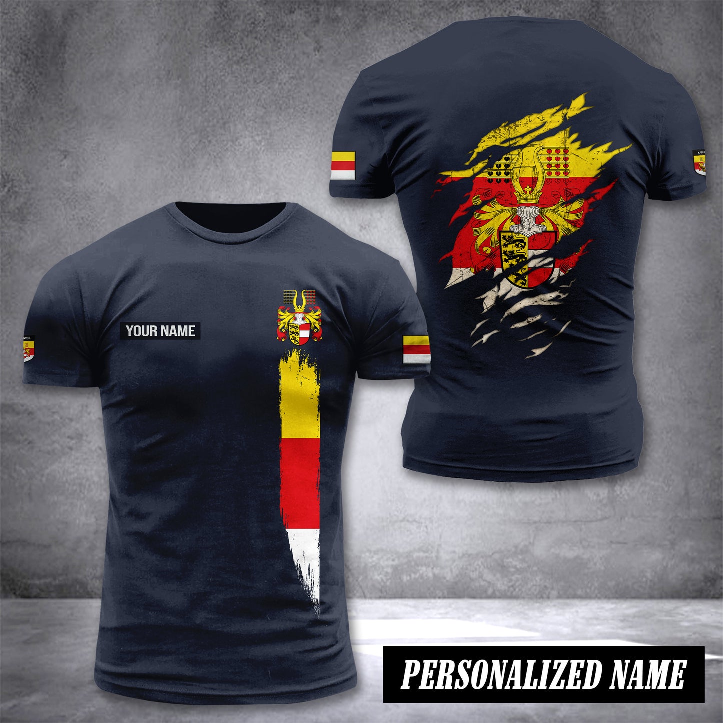 Kärnten customize T-shirt back