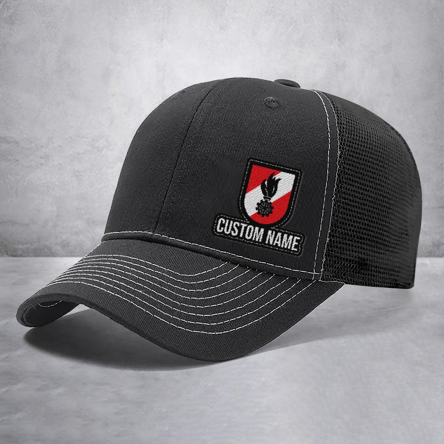 Firefigter austria cap 3d printed