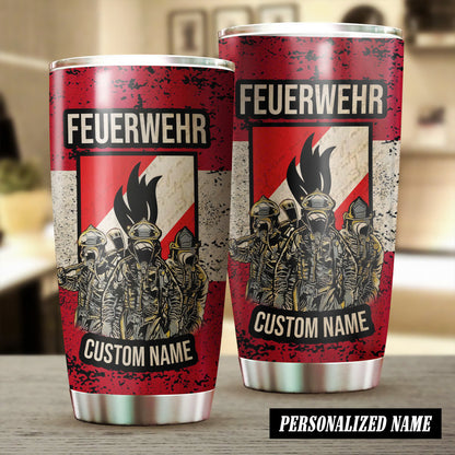 Firefighter Austria 3D Tumbler