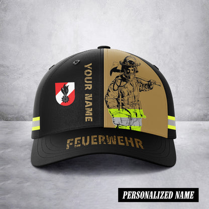 Firefigter austria cap 3d printed 284