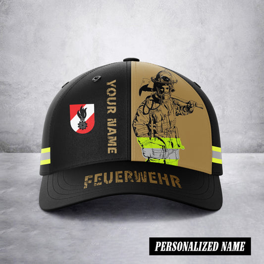 Firefigter austria cap 3d printed 284