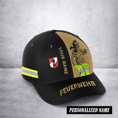 Firefigter austria cap 3d printed 284