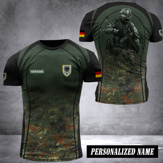 Germany army customize T-shirt camou