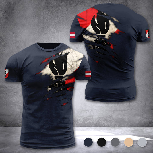 Firefighter Austria customize T-shirt 304