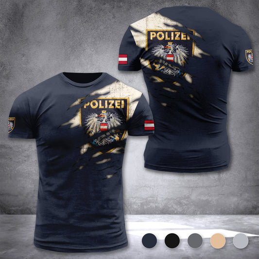 Polizei Austria customize T-shirt 304