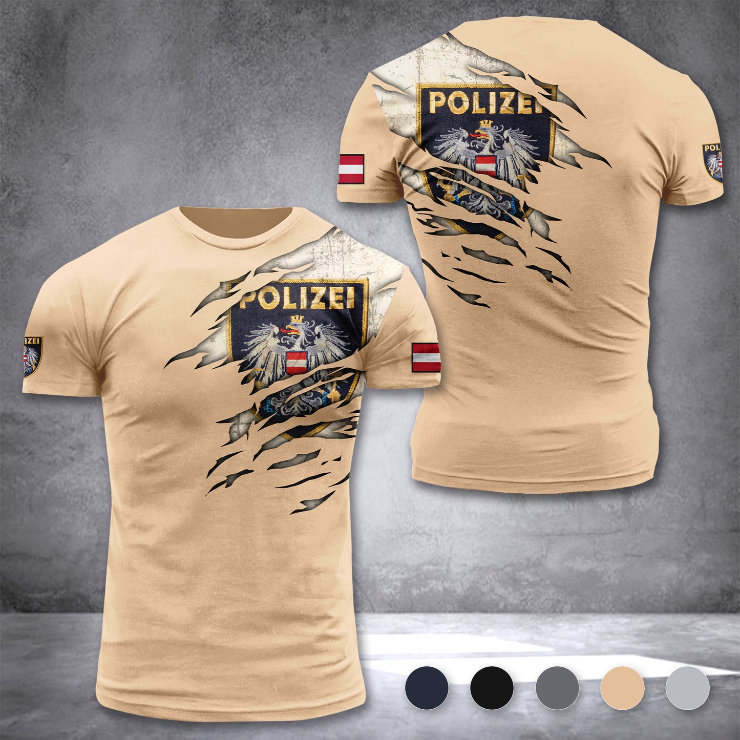 Polizei Austria customize T-shirt 304