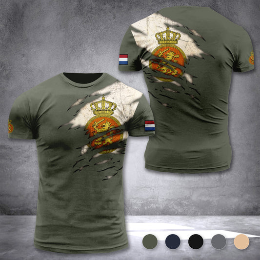 Soldier Netherlands Army customize T-shirt