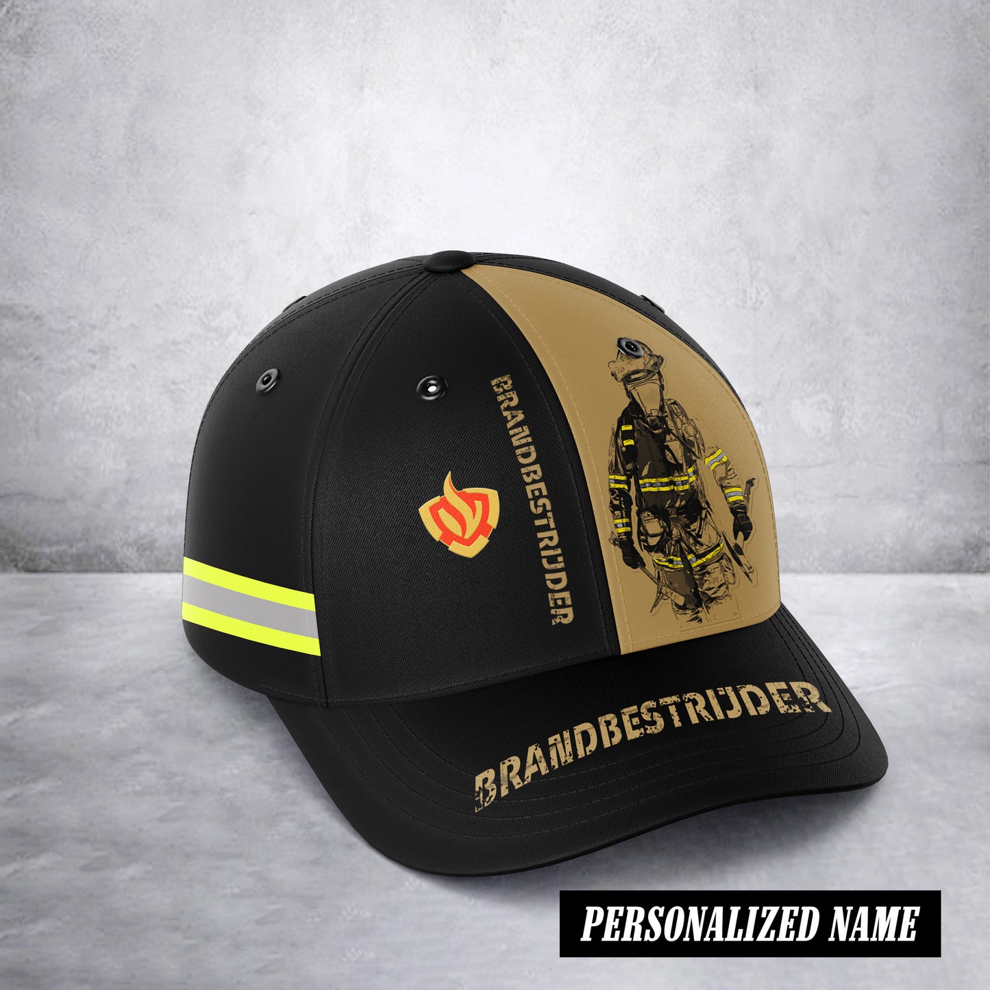 Firefigter Netherlands cap 3d printed 284
