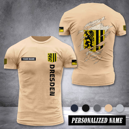 Dresden customize T-shirt back